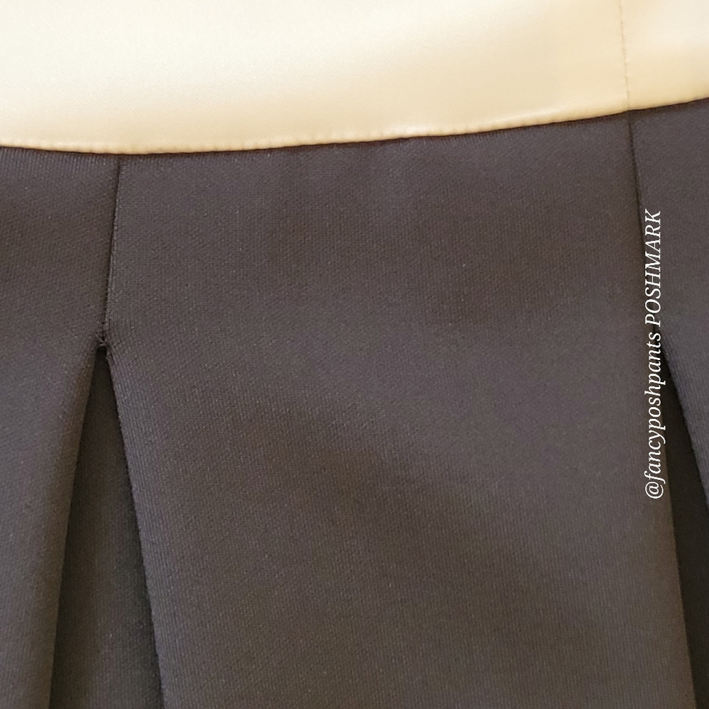 RALPH LAUREN formal tiered fully lined satiny stripe dress cocktail party dance - Picture 11 of 17